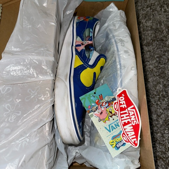 Limited Edition SpongeBob Slip On Vans - Picture 6 of 7